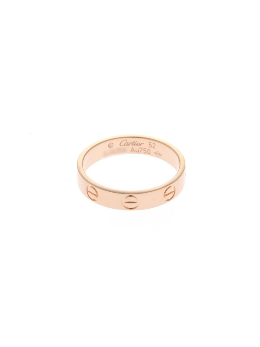 Cartier Mini Love 52 Ring Pink Gold